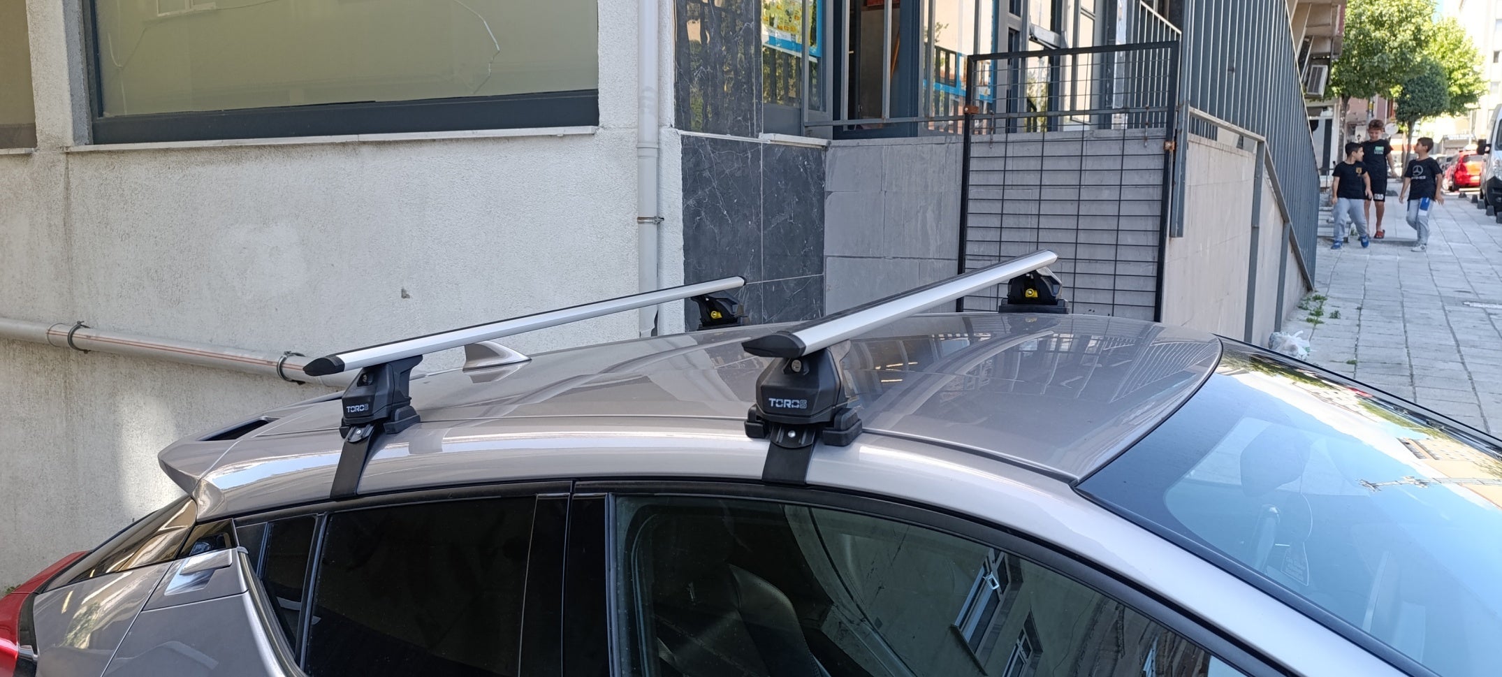 For Toyota C-HR Roof Rack Cross Bars Normal Roof Black 2019-2023