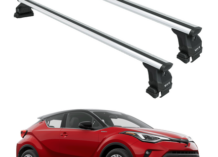 For Toyota C-HR Roof Rack Cross Bars Normal Roof Silver 2019-2023