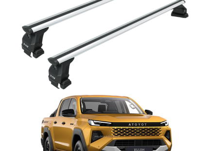 Toyota Hilux MK9 (2026-2027) Normal Roof Rack Cross Bars Silver