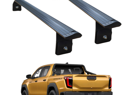 Toyota Hilux MK9 (2026-2027) Bed Rack Cross Bar Roof Rack Black