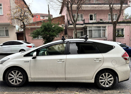 For Toyota Prius 2012-2019 Roof Rack Cross Bars Normal Roof Alu Silver
