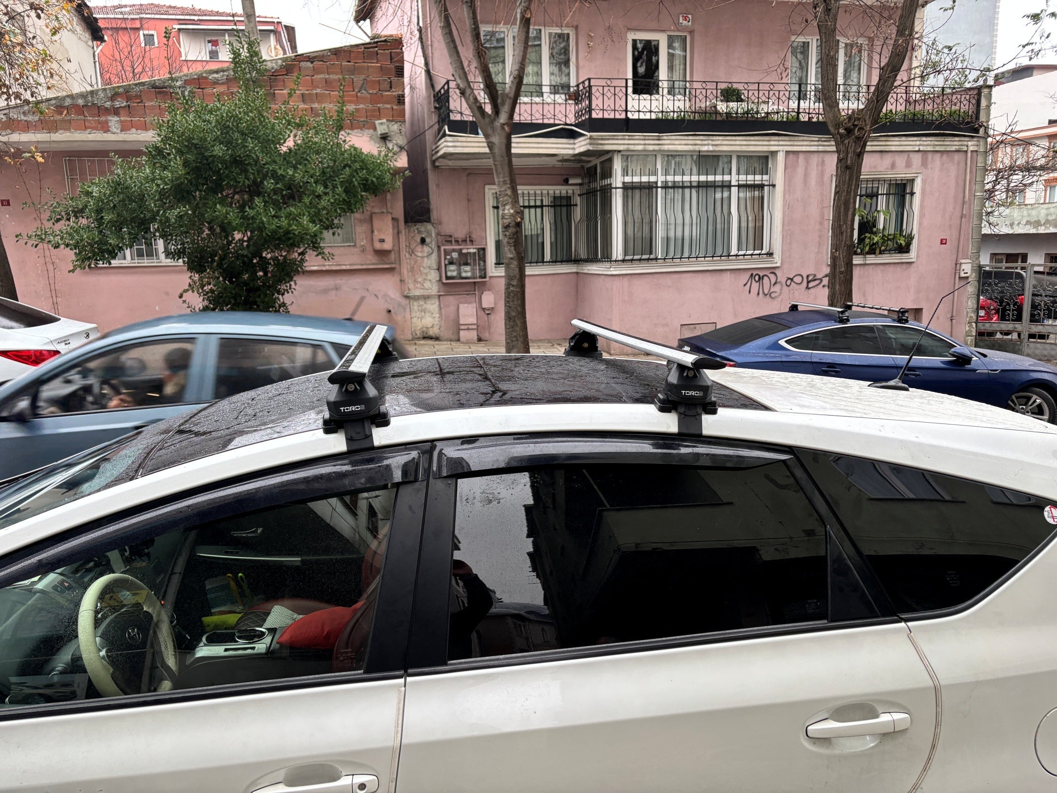 For Toyota Prius 2009-2012 Roof Rack Cross Bars Normal Roof Alu Silver