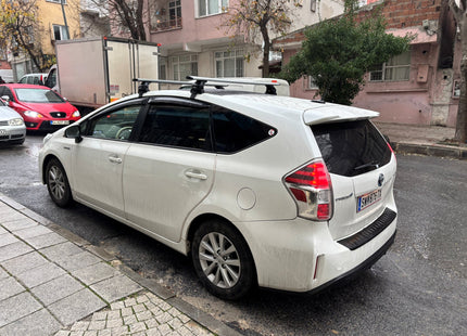 For Toyota Prius 2012-2019 Roof Rack Cross Bars Normal Roof Alu Black