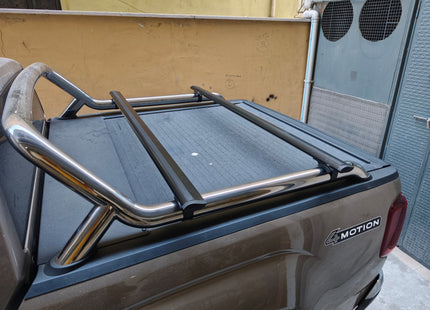 For Volkswagen Amarok MK3 2020-2025 Bed Rack Cross Bars Black