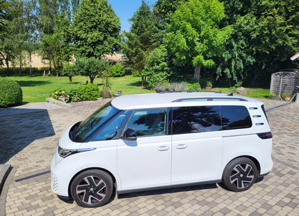 For Volkswagen ID. Buzz Roof Side Rails and Roof Rack Cross Bars Black