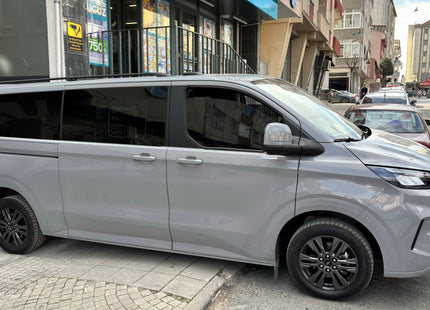 Volkswagen Transporter T7 SWB (2025-2026) Roof Side Rails – Plus Model, Aluminum Black