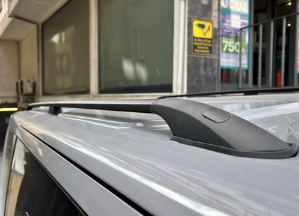 For Volkswagen Transporter T7 LWB (2025-2026) Roof Side Rails – Plus Model, Aluminum Silver