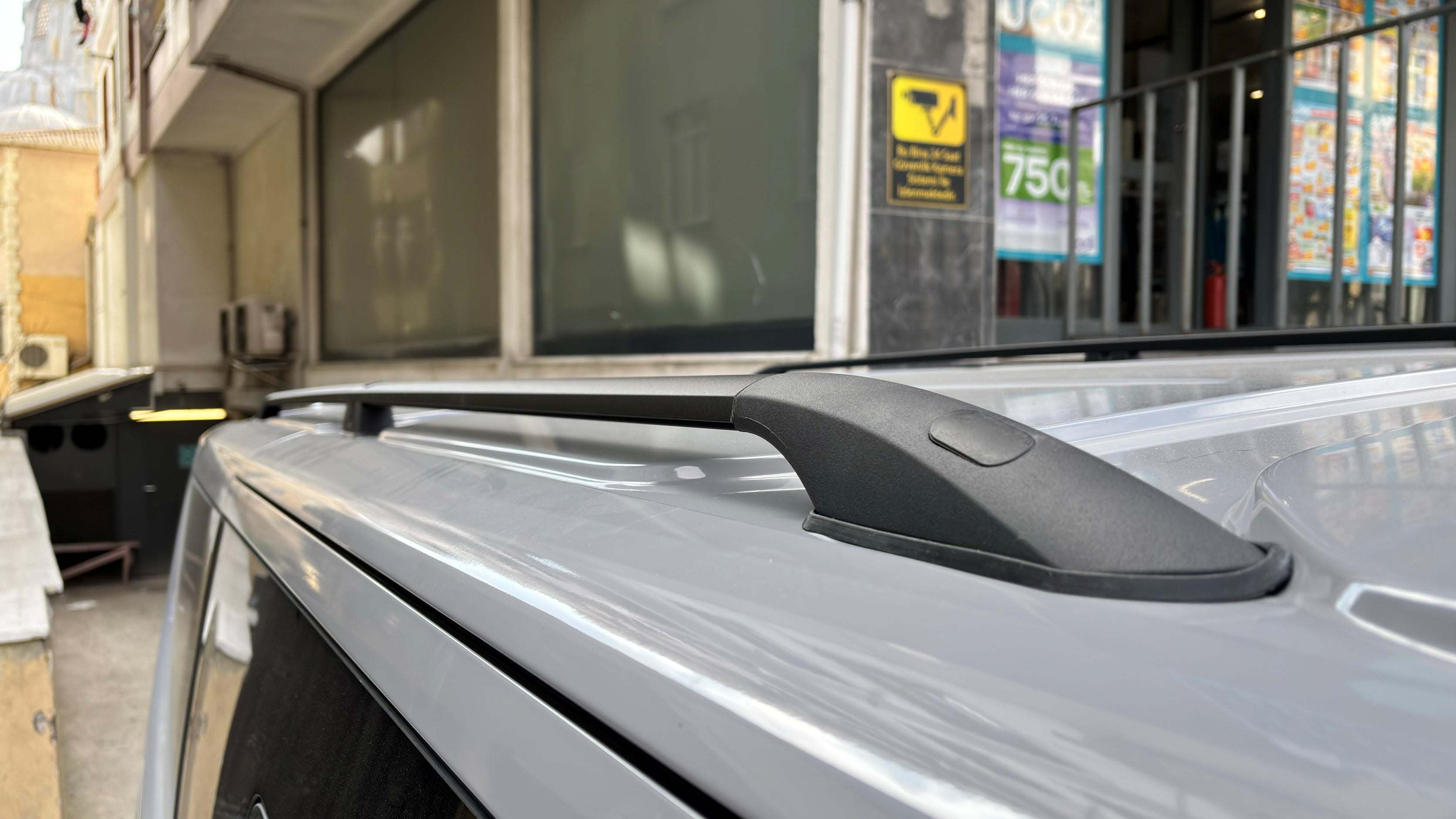 For Fiat Scudo Roof Rack Rails - Silver 2021-2025 MEDIUM LENGTH
