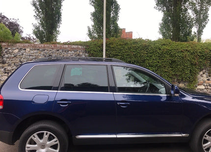 For Porsche Cayenne 2003-2010 Roof Rails Baggage Luggage Rack Rail Port Black