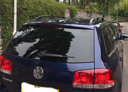 For Porsche Cayenne 2003-2010 Roof Rails Baggage Luggage Rack Rail Port Black