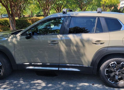 For Mazda CX 5 2017-Up Roof Rack Cross Bars Flush Rail Alu Silver