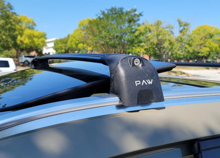 For Mazda CX 5 2017-Up Roof Rack Cross Bars Flush Rail Alu Black