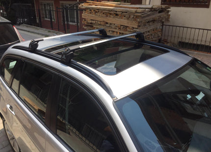 For Bmw 3 Touring F31 2012-2019 Roof Rack Cross Bars Flush Rail Silver