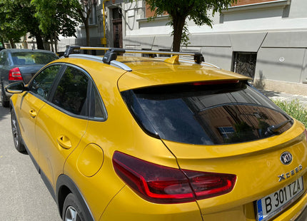 For Kia XCeed (2019-2025) Roof Rack Cross Bars Flush Rail, Black