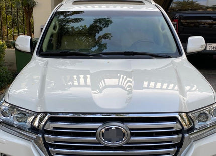 For Toyota Land Cruiser 2010- Up Roof Rack Cross Bar Metal Bracket Flush Rail Alu Black