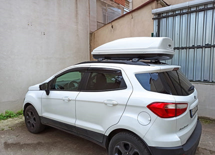 For Ford EcoSport 2018-2025 Roof Rack Cross Bars Flush Rail Alu Silver