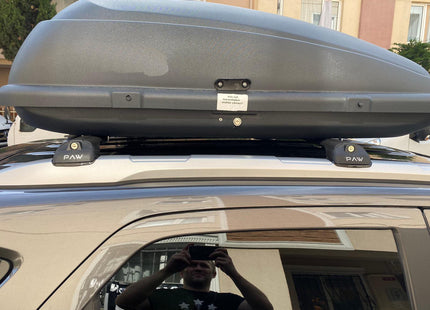 For Ford EcoSport 2018-2025 Roof Rack Cross Bars Flush Rail Alu Silver