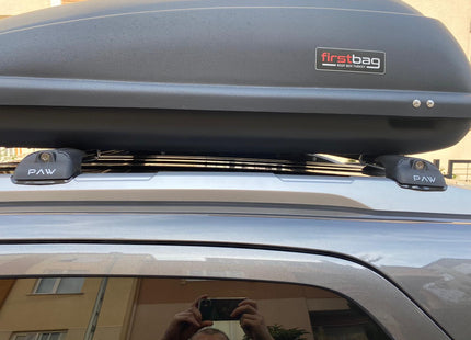 For Ford EcoSport 2018-2025 Roof Rack Cross Bars Flush Rail Alu Silver