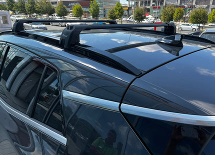 For Kia Sorento 2020-Up Roof Rack Cross Bars Flush Rail Alu Silver