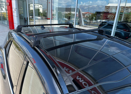 For Kia Sorento 2020-Up Roof Rack Cross Bars Flush Rail Alu Silver