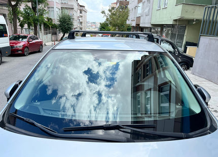 For Mazda CX 9 TB 2007-2015 Roof Rack Cross Bars Fix Point Alu Silver