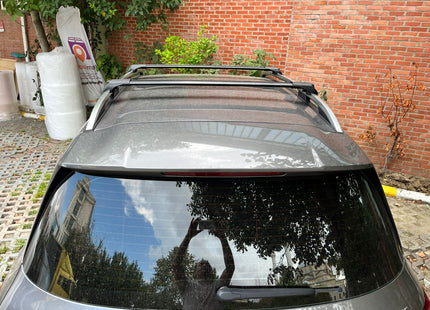 For Mercedes GLB X247 2019-2026 Roof Rack Cross Bars Raised Rail, Black