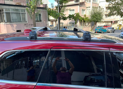 For Jeep Grand Cherokee WK2 2011-2021 Roof Rack Cross Bars Flush Rail Alu Silver