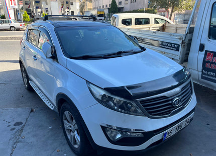 For Kia Sportage 2010-2016 Roof Rack Cross Bars Flush Rail Alu Silver