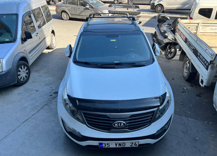 For Kia Sportage 2010-2016 Roof Rack Cross Bars Flush Rail Alu Silver