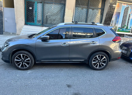 For Nissan X-Trail T32 Roof Rack Cross Bar Metal Bracket Raised Rail Alu Silver 2014-21