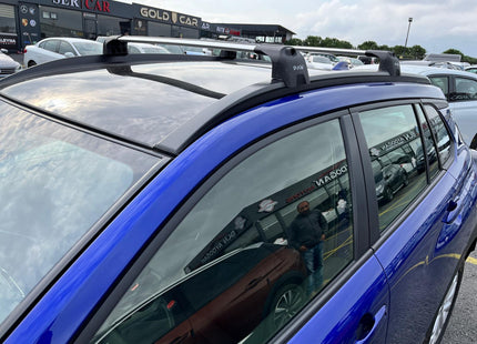 For Toyota Corolla Cross 2022-2025 Roof Rack Cross Bars Flush Rail Alu Silver