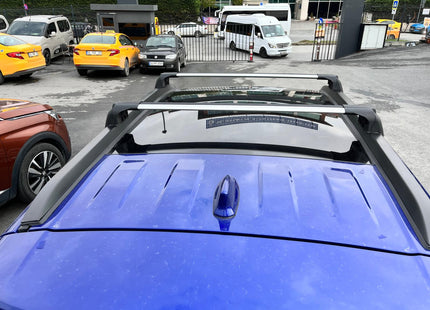 For Toyota Corolla Cross 2022-2025 Roof Rack Cross Bars Flush Rail Alu Black