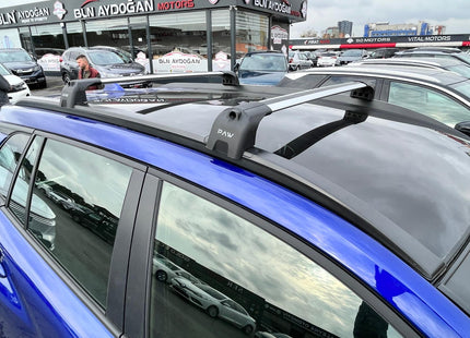 For Toyota Corolla Cross 2022-2025 Roof Rack Cross Bars Flush Rail Alu Silver