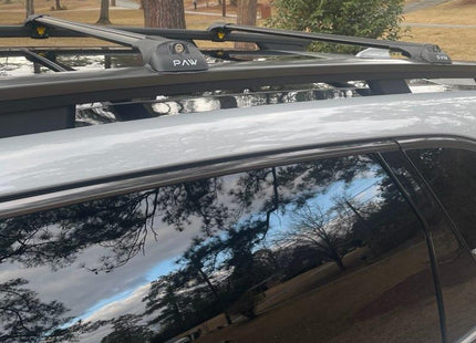 For Kia Sorento 2021-Up Roof Rack Cross Bars Raised Rail Alu Silver