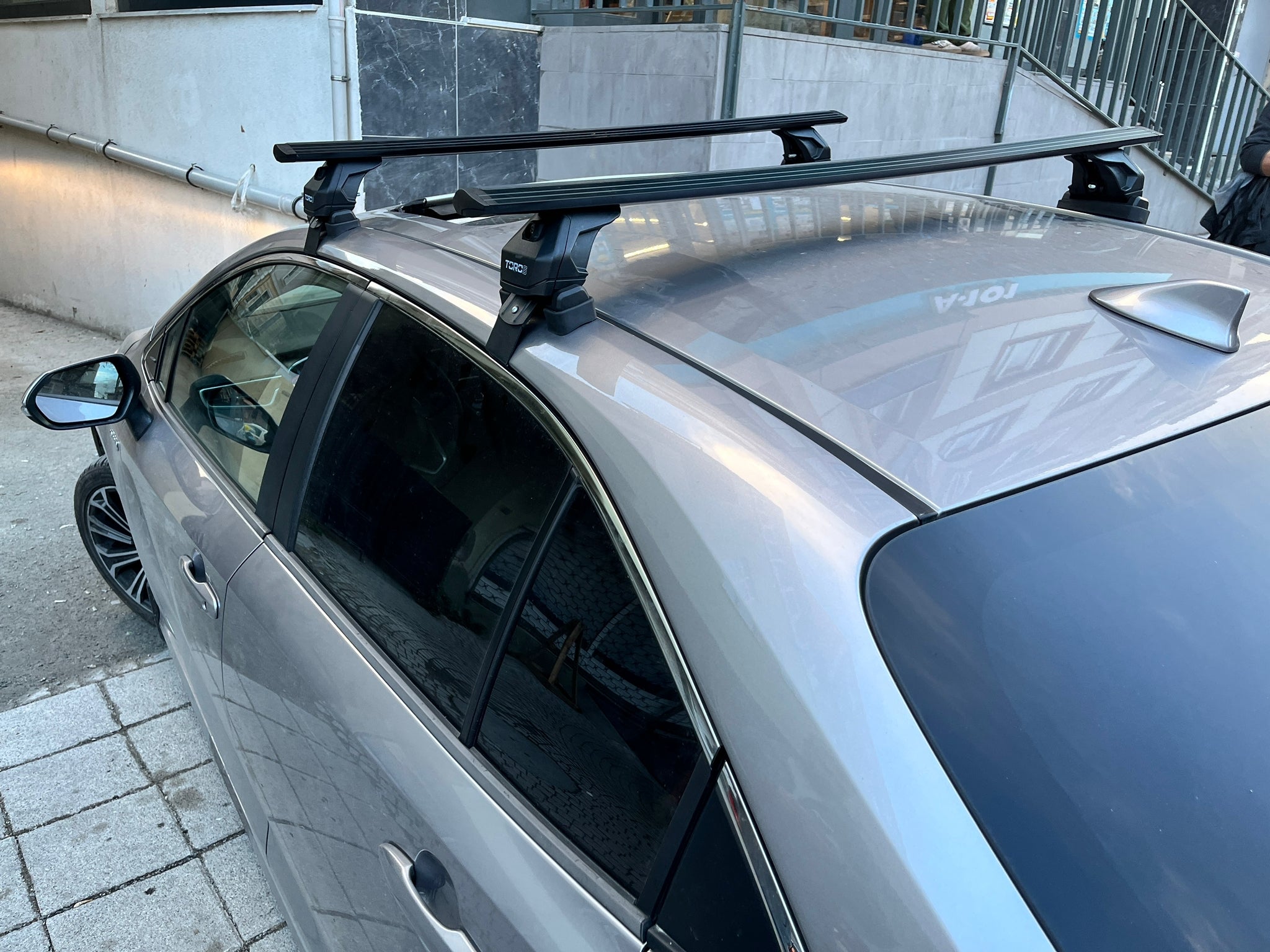 For Toyota Corolla 2013-18 Roof Rack Cross Bars Normal Roof Alu Silver