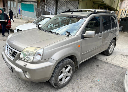 For Nissan X-Trail T30 Roof Rack Cross Bars Metal Bracket Flush Rail Alu Black 2001-07