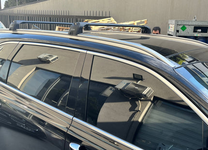 For Kia Sorento 2020-Up Roof Rack Cross Bars Flush Rail Alu Black