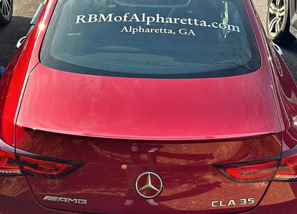 For Mercedes CLA C118 2020-Up Roof Rack Cross Bars Fix Point Alu Black