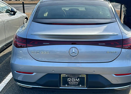 For Mercedes Benz EQS Sedan 2021-2025 Roof Rack Cross Bars Fix Point Alu Black