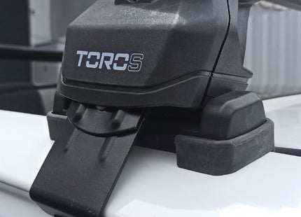 Upper Aluminium Roof Bars for Cupra Born with Standard Roof Black