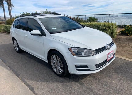 For Volkswagen Golf Alltrack 2020-2025 Roof Rack Cross Bar Raised Rail Silver