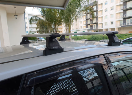 For Suzuki Vitara 2015-Up Roof Rack Cross Bars Fix Point Silver