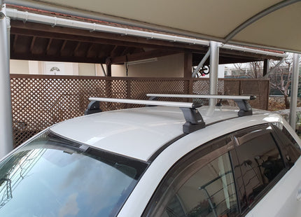 For Suzuki Vitara 2015-Up Roof Rack Cross Bars Fix Point Silver