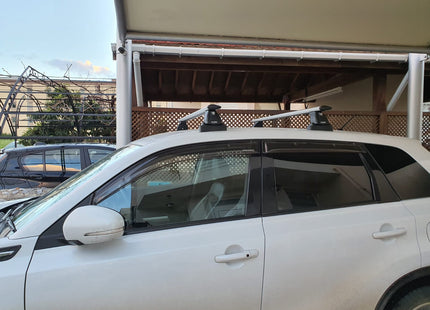 For Suzuki Vitara 2015-Up Roof Rack Cross Bars Fix Point Black
