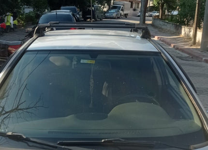 For Opel Astra G 1998-2004 Roof Rack System Carrier Cross Bars Aluminum Black