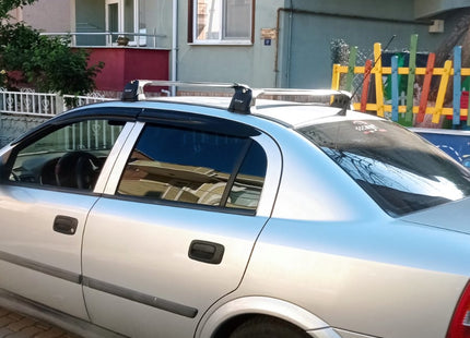 For Opel Astra G 1998-2004 Roof Rack System Carrier Cross Bars Aluminum Silver