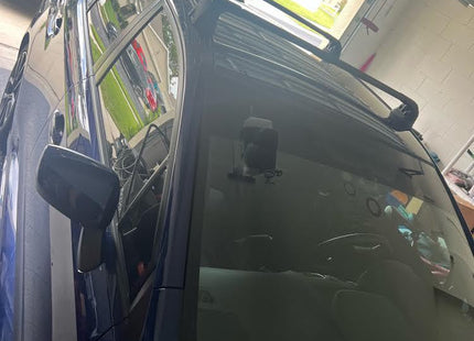 For Subaru WRX VA/VB 2015-Up Roof Rack Cross Bar Metal Bracket Fix Point Alu Black