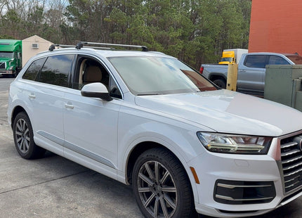 For Audi Q7 2016-2025 Roof Rack Cross Bars Flush Rails Silver