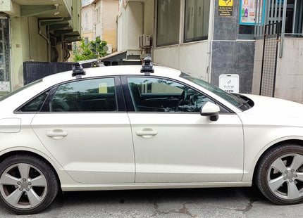 For Audi A3 Sedan Roof Rack Cross Bars Normal Roof Alu Silver 2013-Up