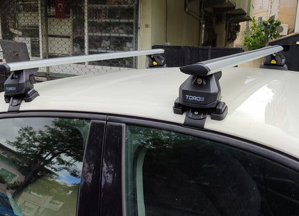 For Audi A3 Sedan Roof Rack Cross Bars Normal Roof Alu Silver 2013-Up